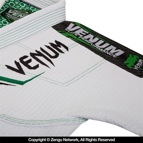 Venum-Elite Jiu Jitsu Gi (White/Green)-4